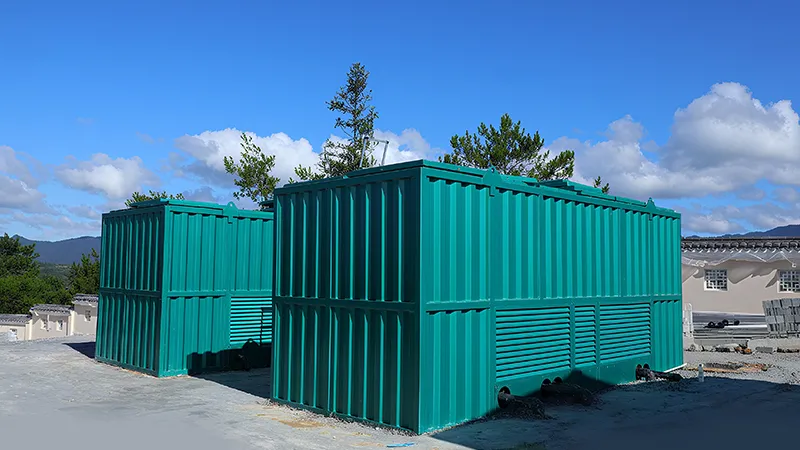 Modular drinking water plant system